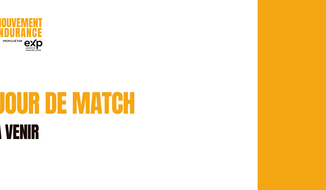 Jour de match – 1